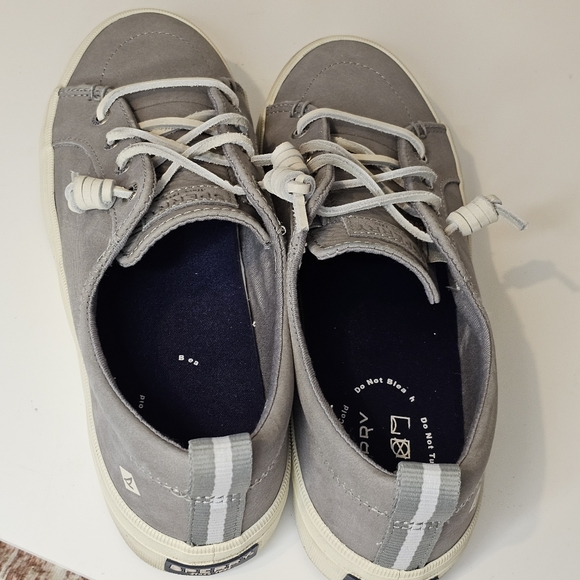 Sperry Women's Gray Casual Sneakers Size 7 - Picture 6 of 8